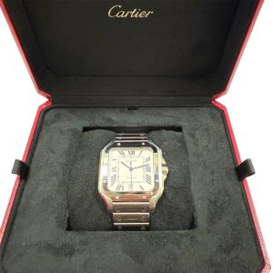Cartier　カルティエ　サントス  ドゥ スチール